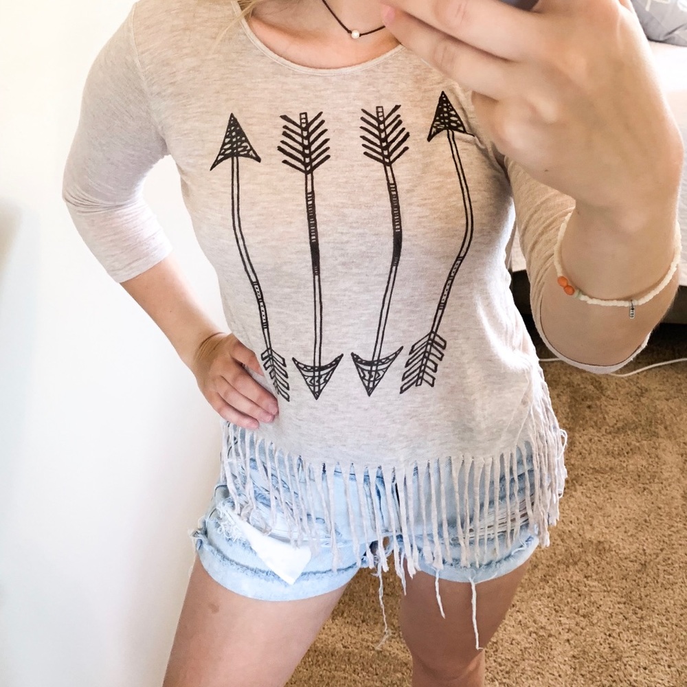 Freshwear fringe shirt